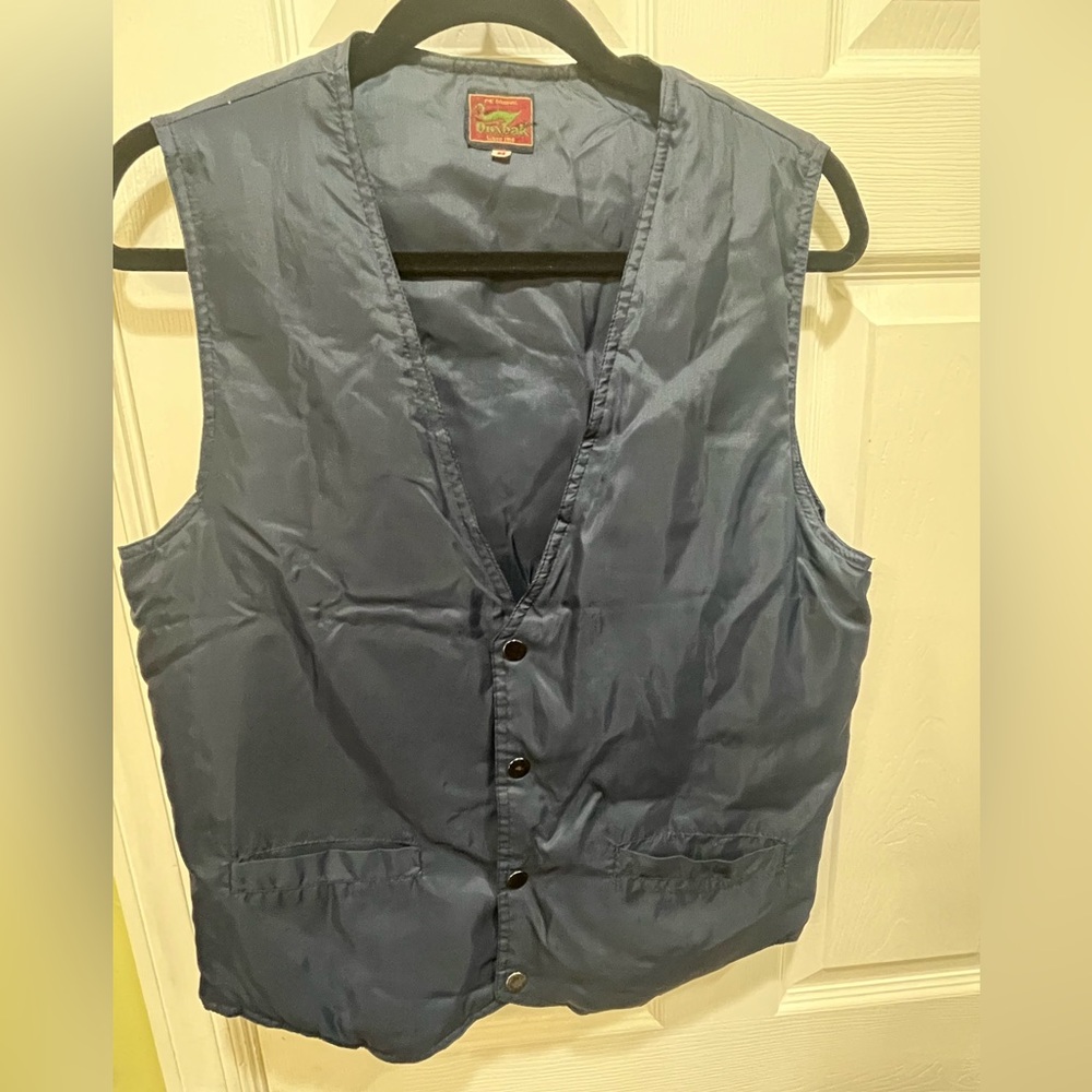 Vintage Duxbak Hunting Game Nylon Vest. Medium